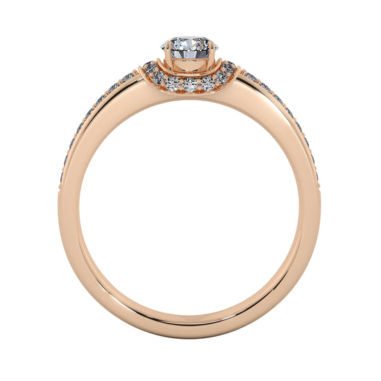 Sea Breeze Solitaire Ring