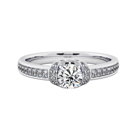 Sea Breeze Solitaire Ring