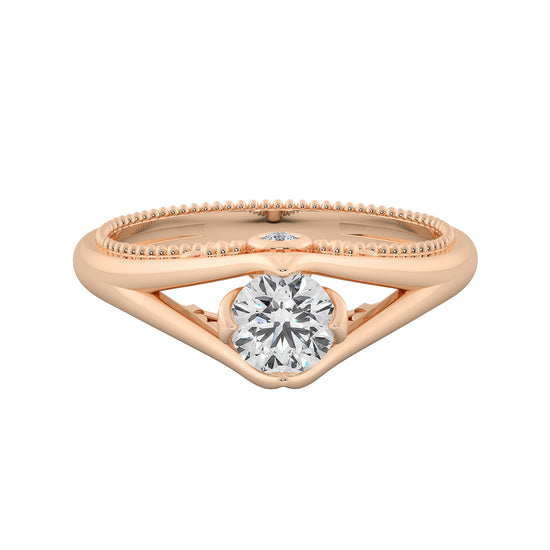 Swan Beauty Solitaire Ring