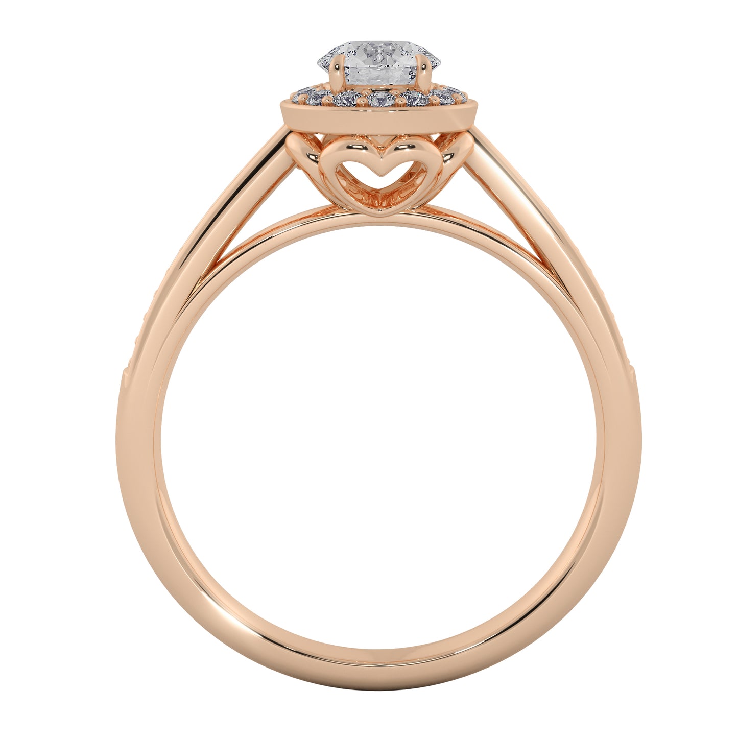 Heart Throb Solitaire Ring