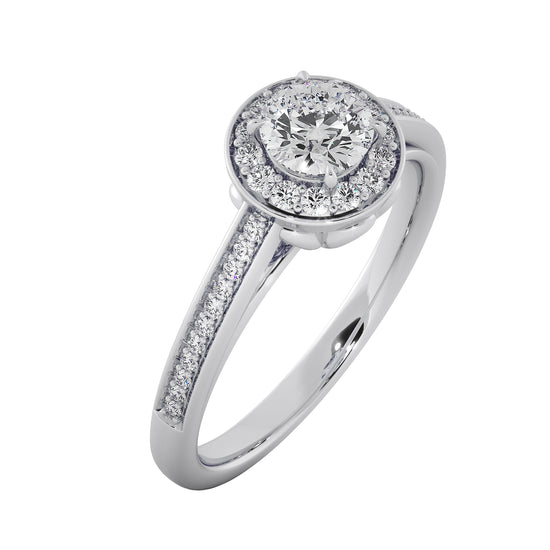 Heart Throb Solitaire Ring