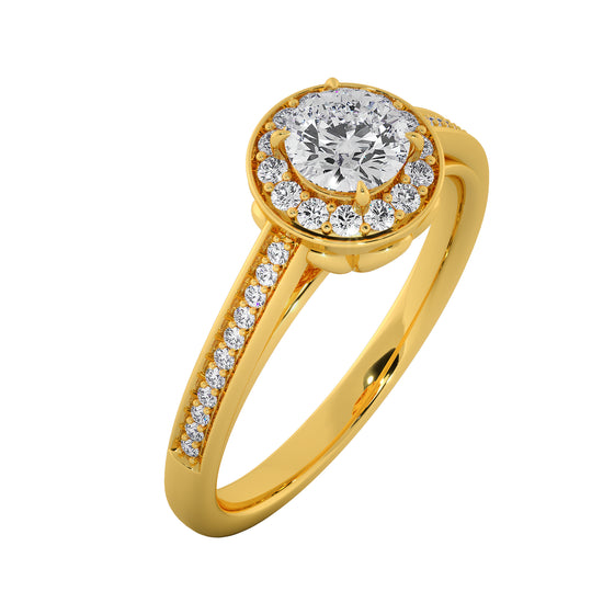 Heart Throb Solitaire Ring