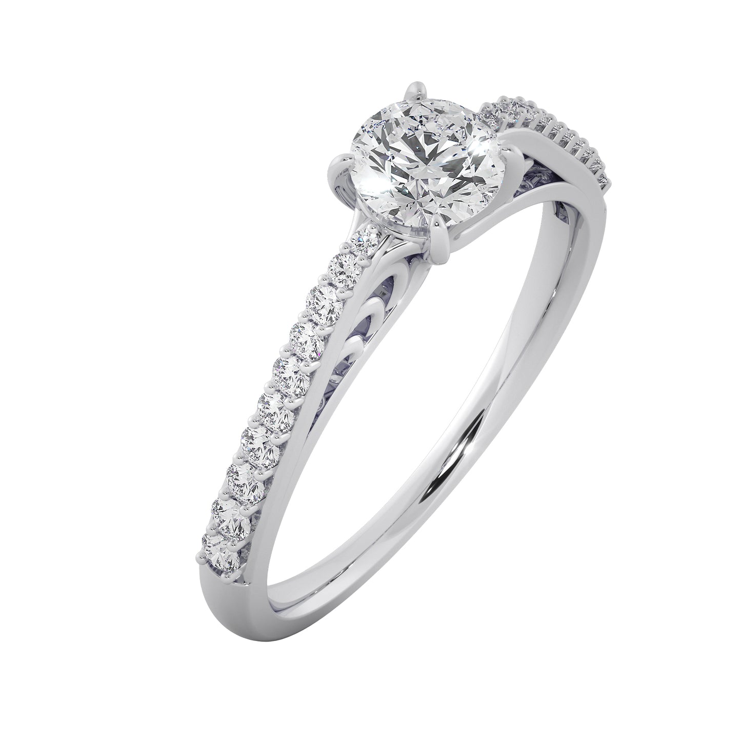 Sea Rock Solitaire Ring