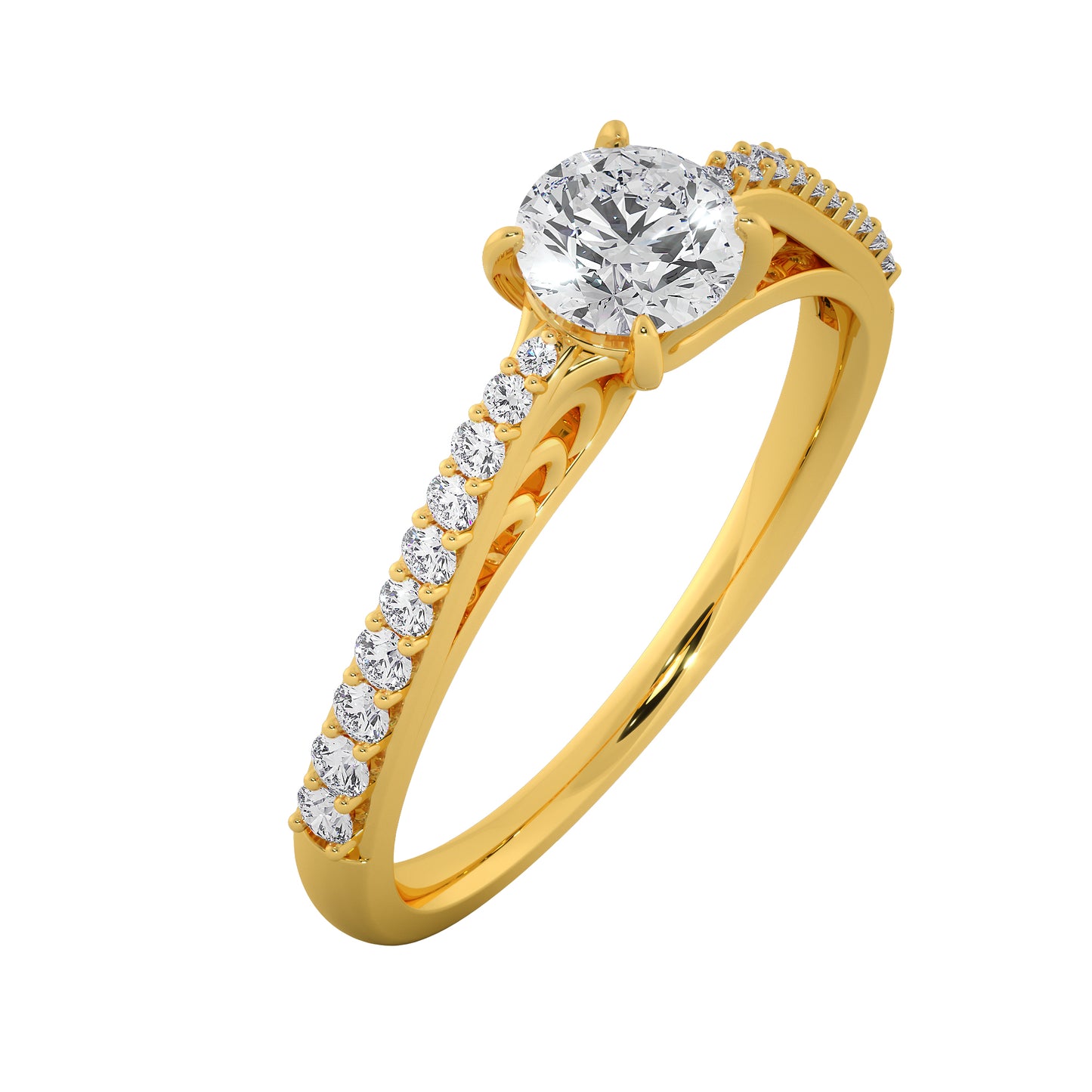 Sea Rock Solitaire Ring