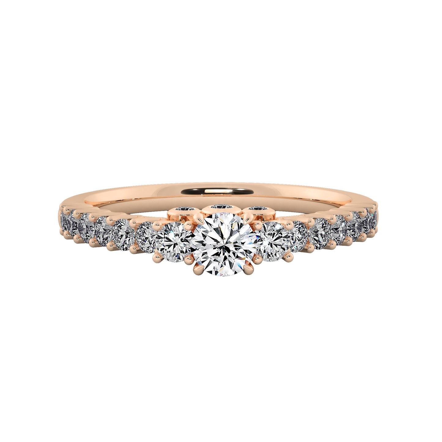 Queen Bee Solitaire Ring