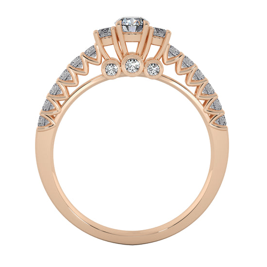 Queen Bee Solitaire Ring