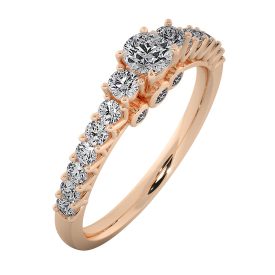 Queen Bee Solitaire Ring