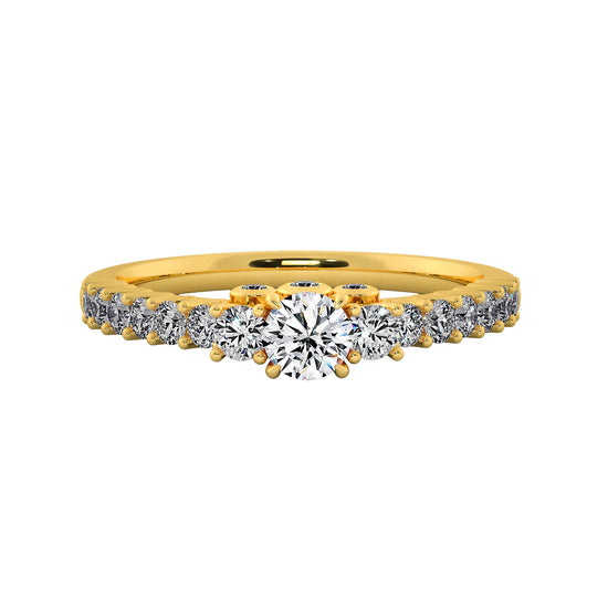 Queen Bee Solitaire Ring