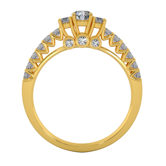 Queen Bee Solitaire Ring