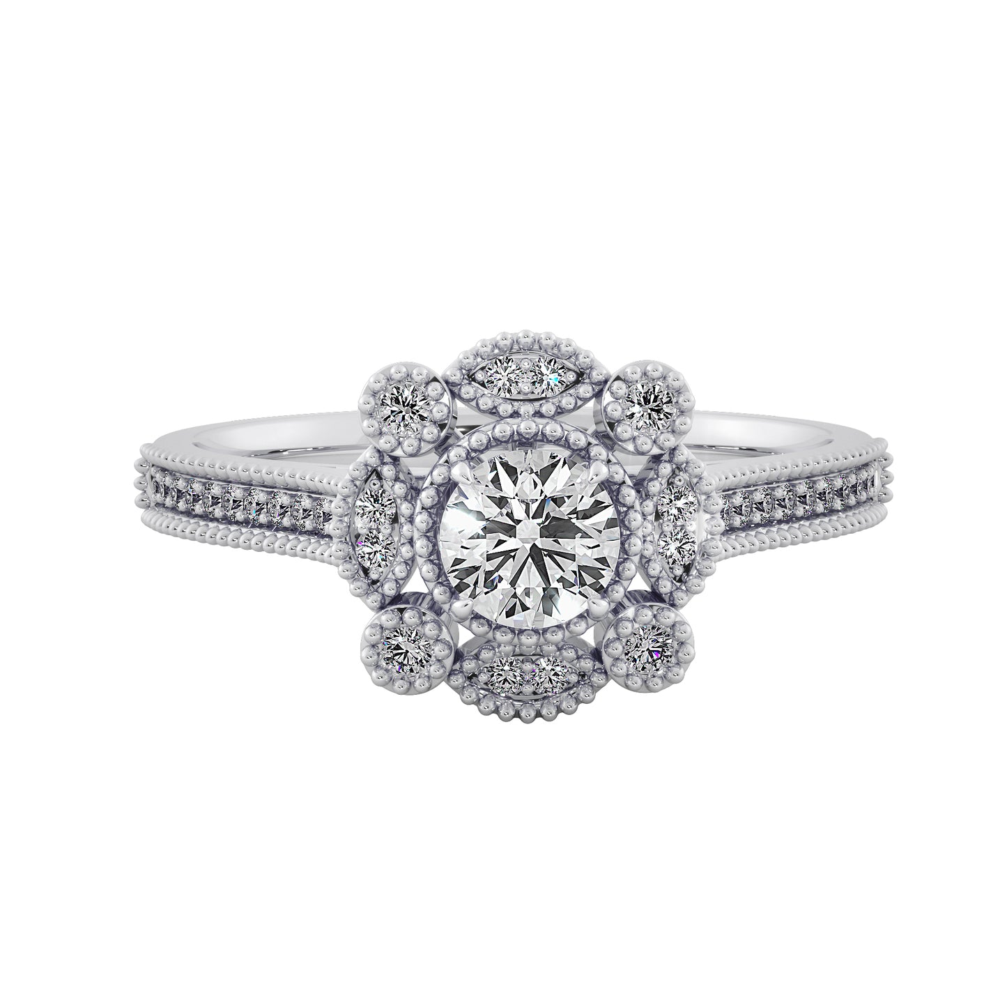 Garden's Promise Solitaire Ring