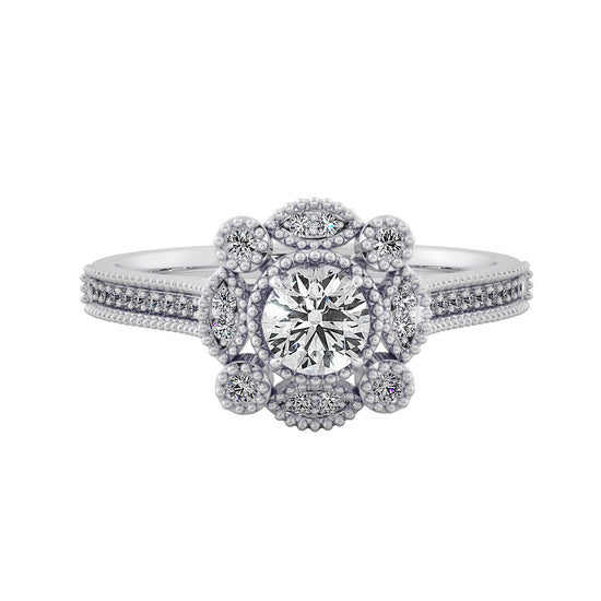 Garden's Promise Solitaire Ring