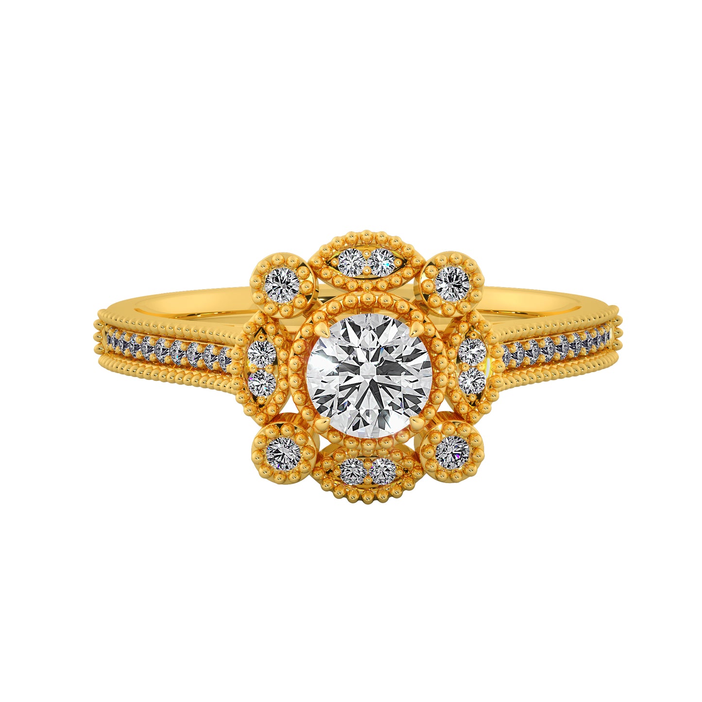 Garden's Promise Solitaire Ring