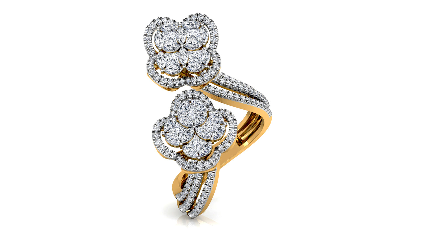 Double Rose Ring