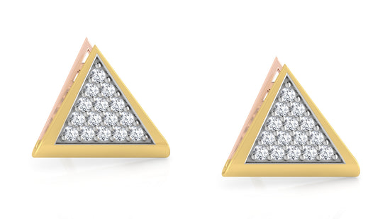 Triangular Bliss Ear Ring