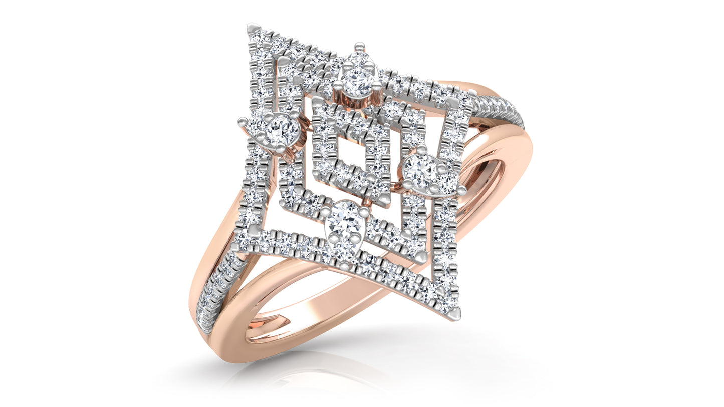 Diamonds n Diamonds Ring