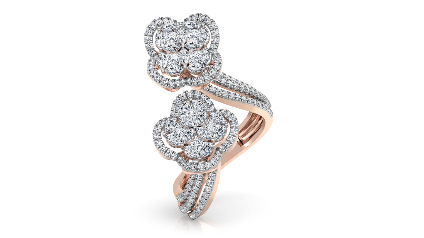 Double Rose Ring