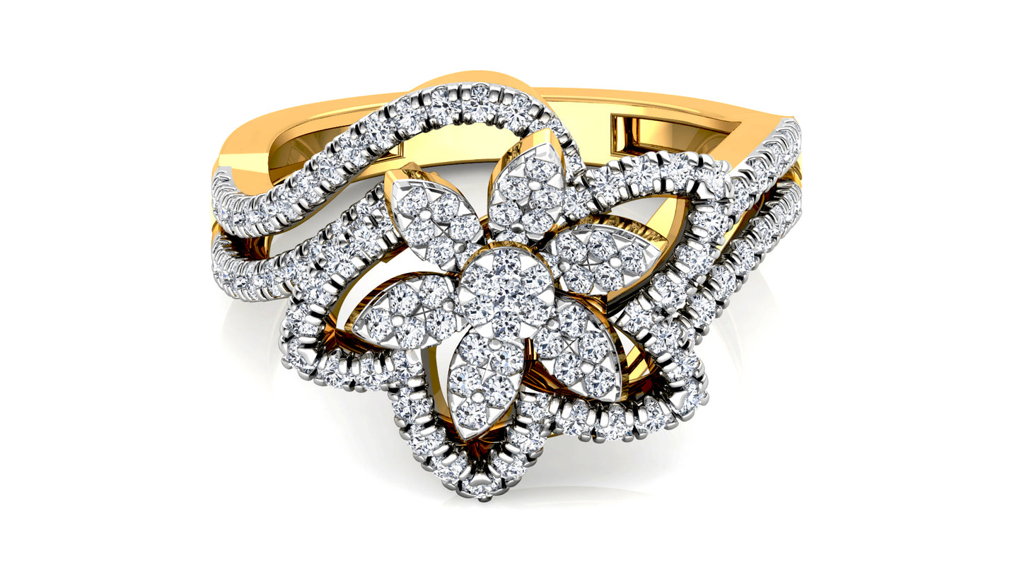Hexa Petals Ring