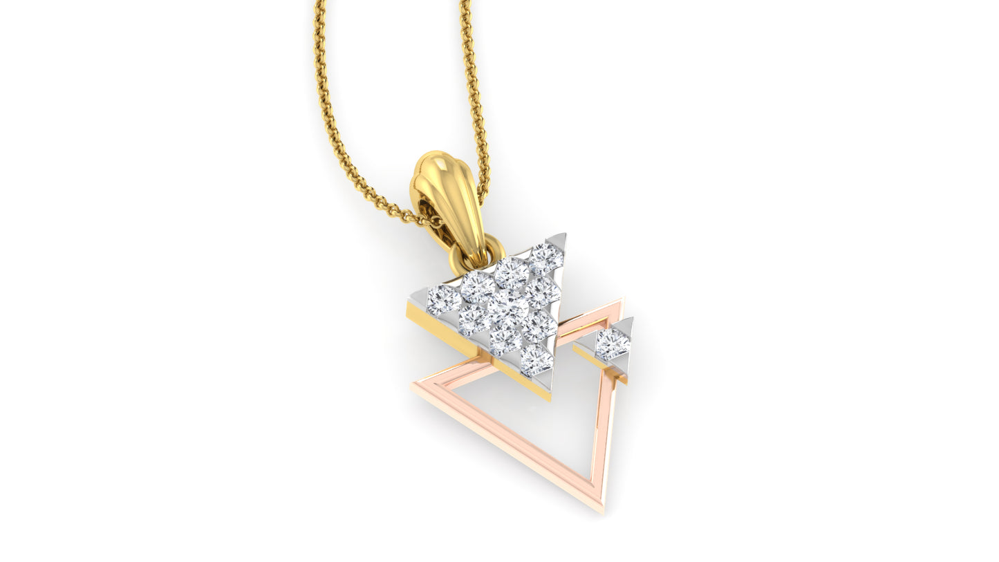 Triangular Dangler Pendant