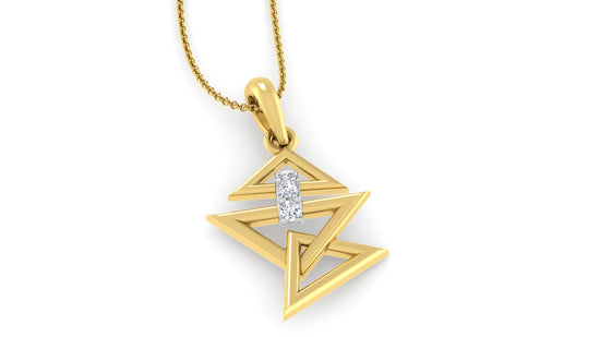 Triangular Beauty Pendant