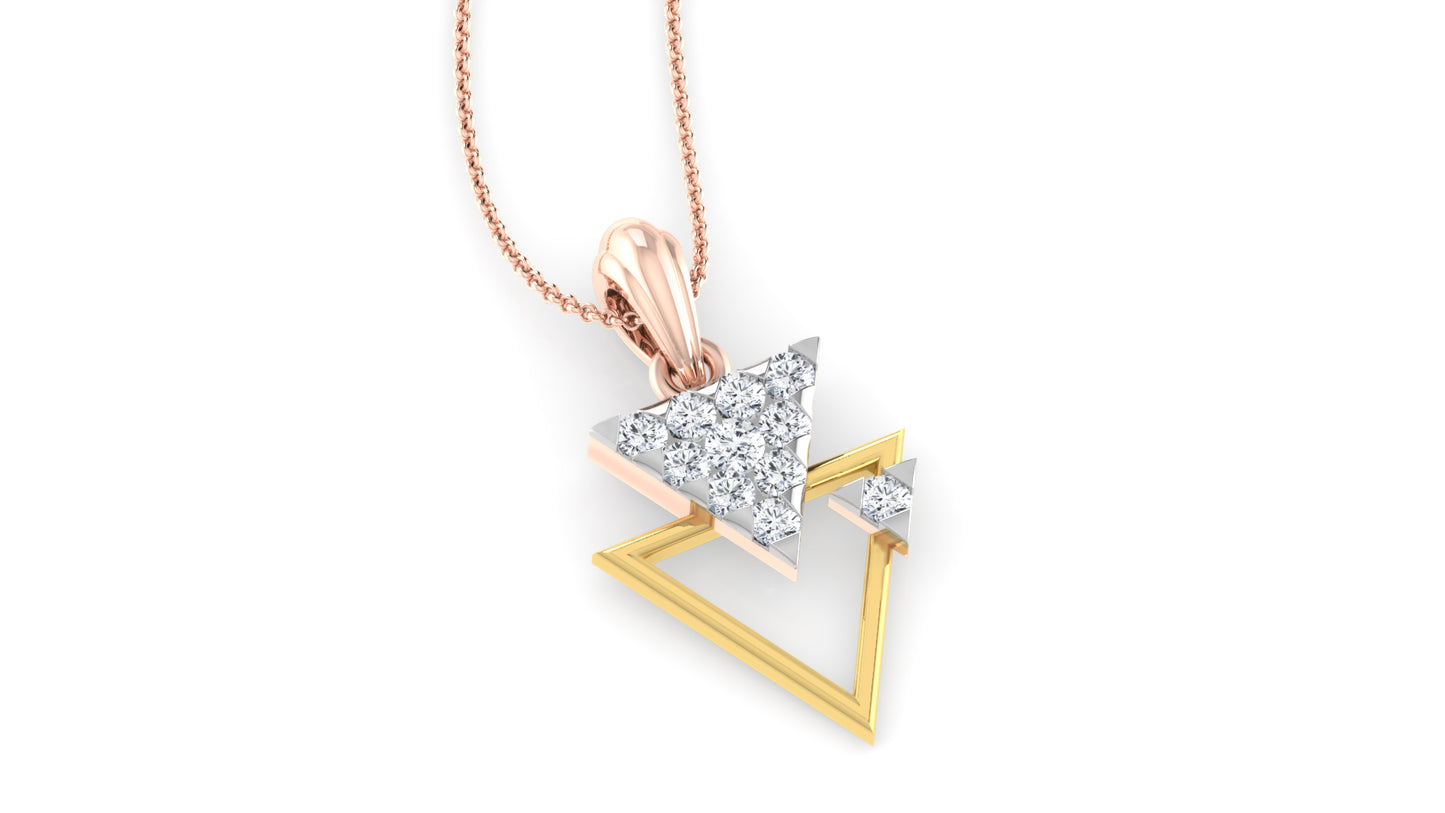 Triangular Dangler Pendant