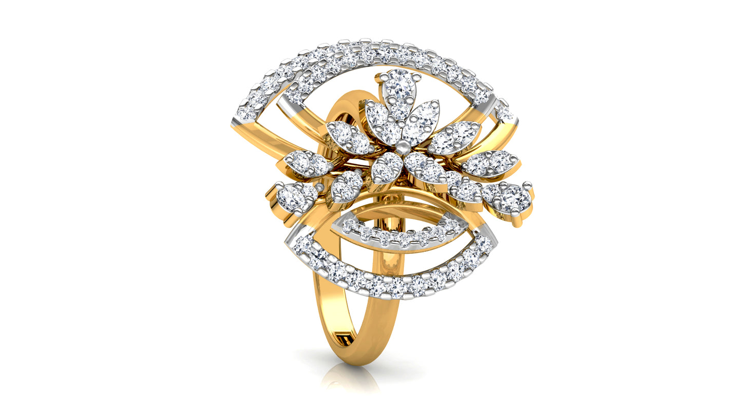 Blooming Diamonds Ring