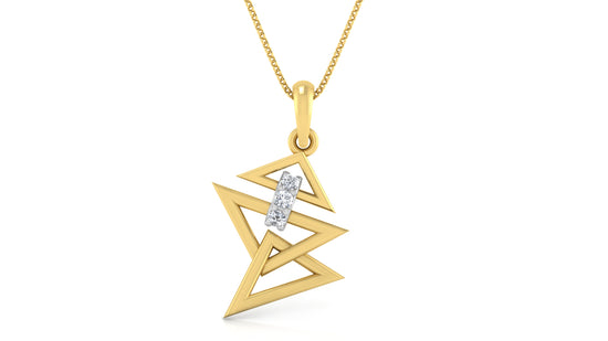 Triangular Beauty Pendant