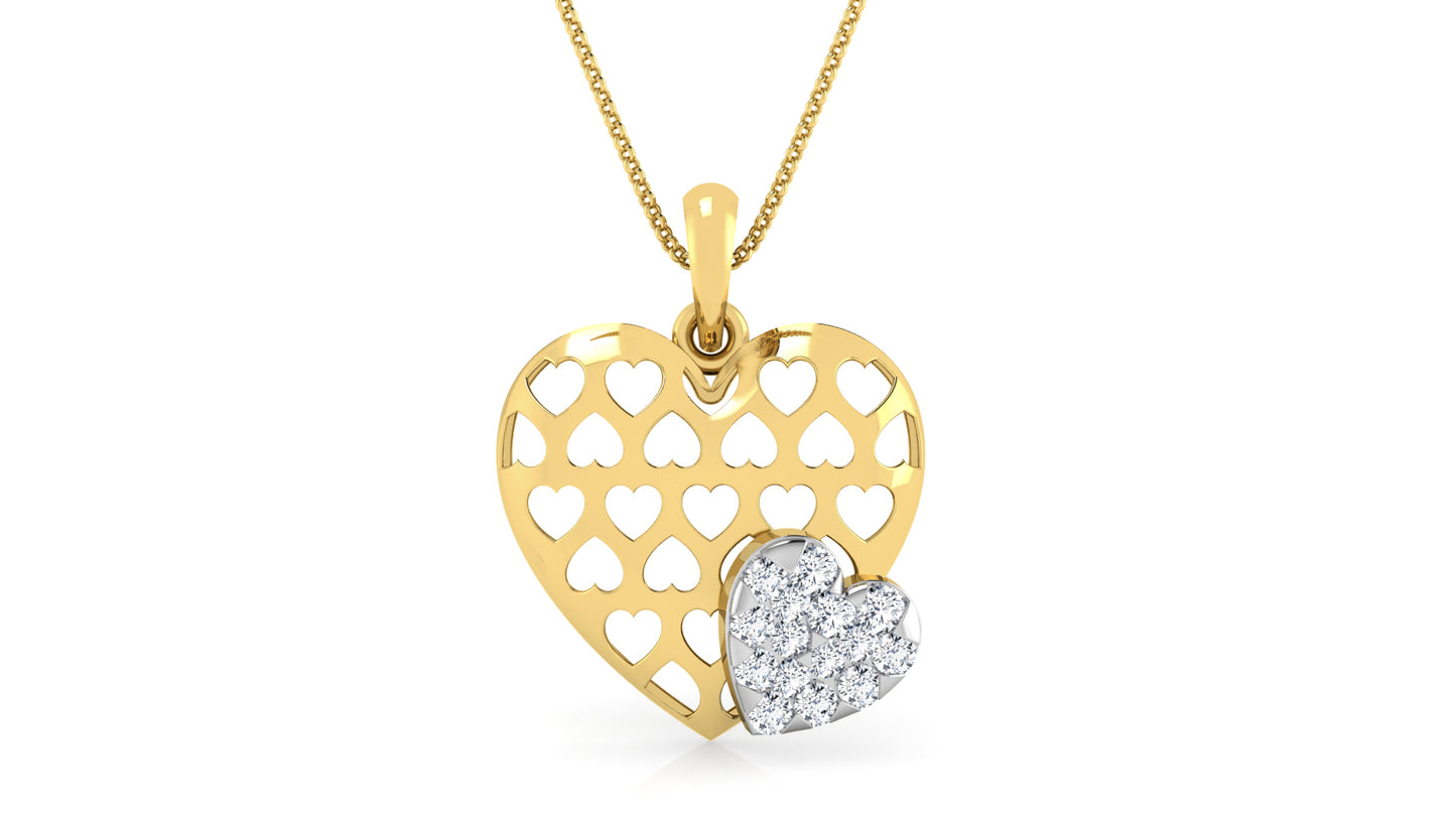 Two-Heart Pendant