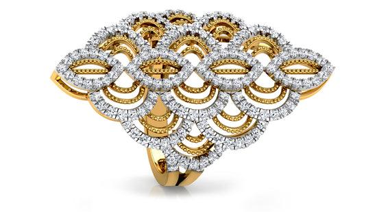 Broach Diamond Ring