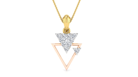 Triangular Dangler Pendant