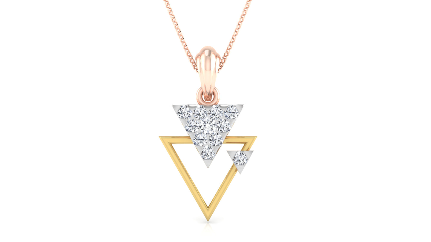 Triangular Dangler Pendant