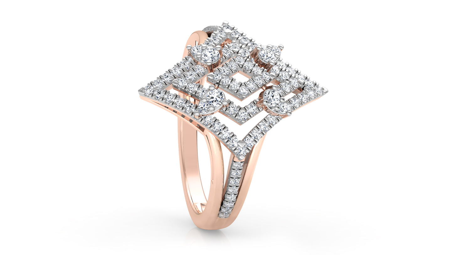 Diamonds n Diamonds Ring