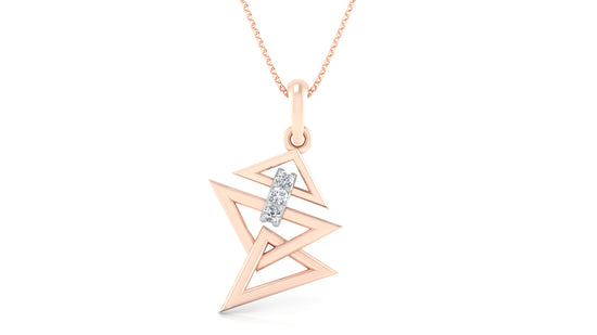 Triangular Beauty Pendant