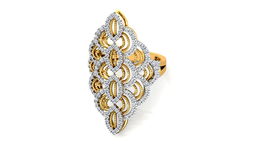 Broach Diamond Ring