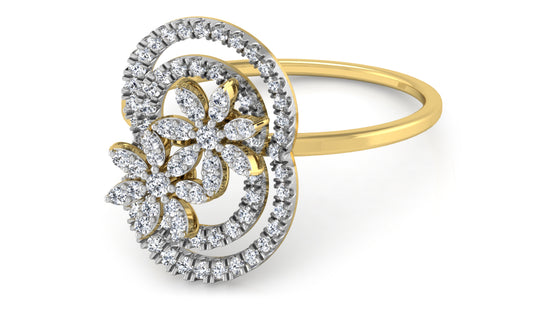 Doublet Flower Ring