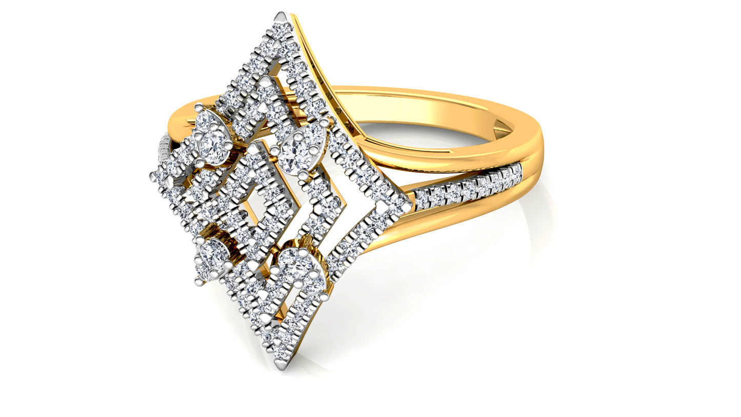 Diamonds n Diamonds Ring