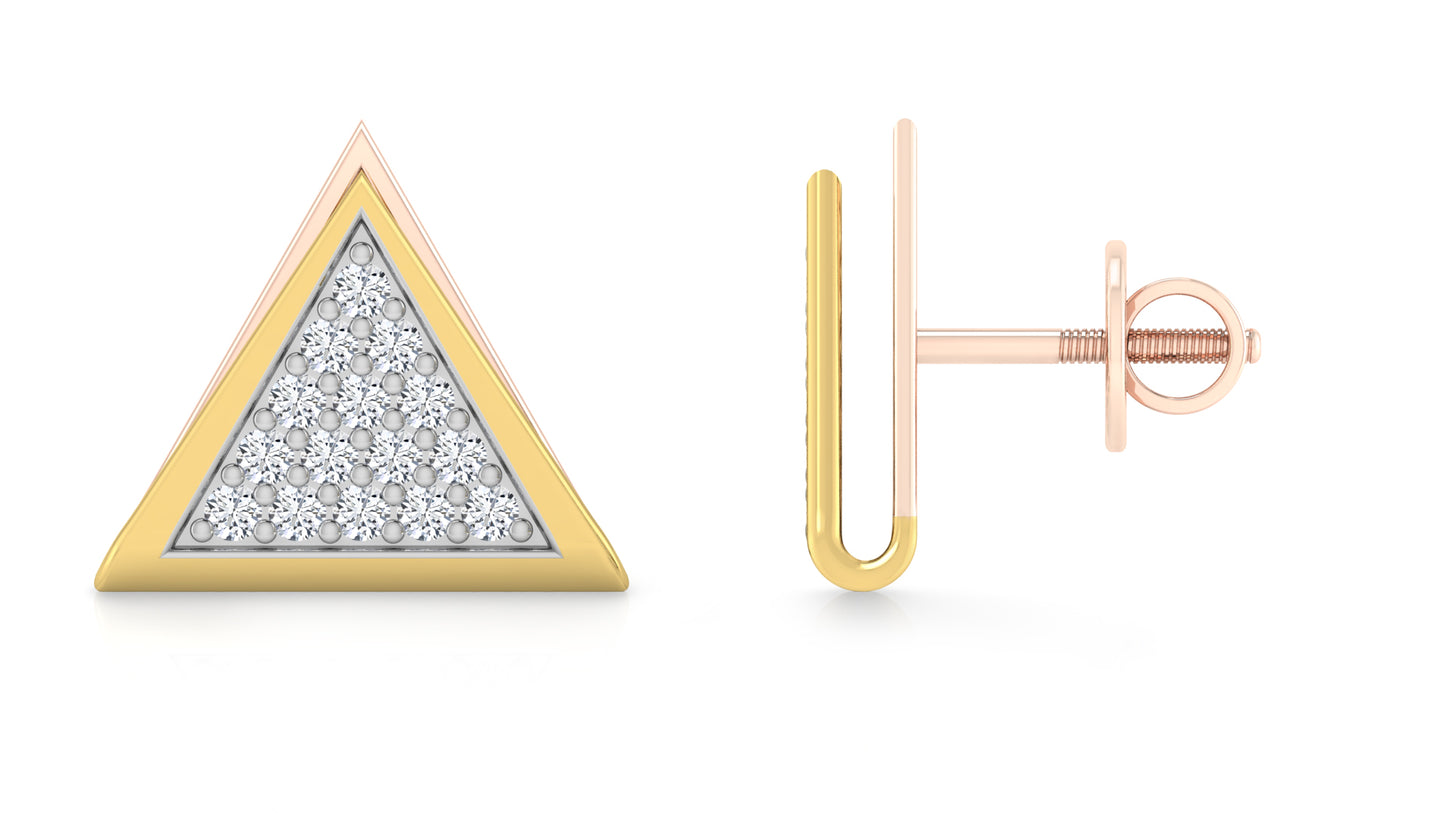 Triangular Bliss Ear Ring