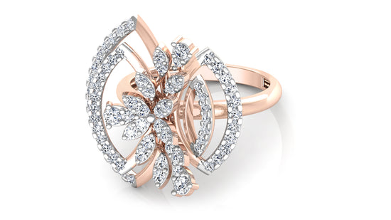 Blooming Diamonds Ring