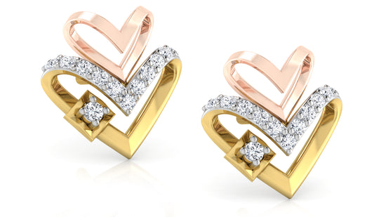 Hearty Heart Ear Ring