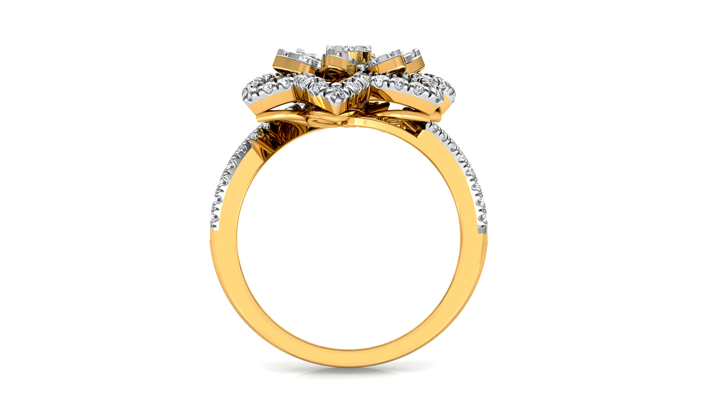 Hexa Petals Ring