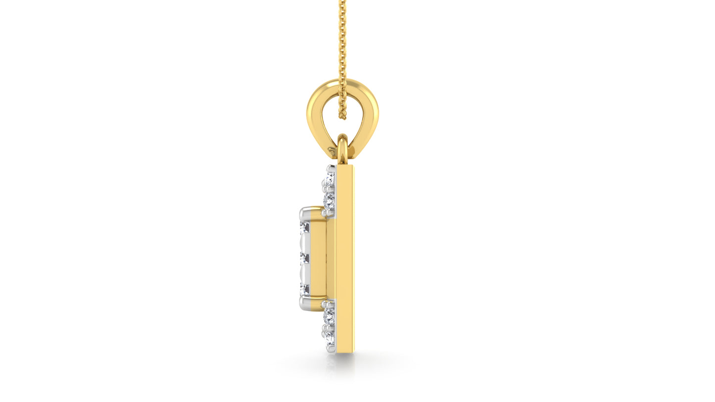 Miter Joint Pendant