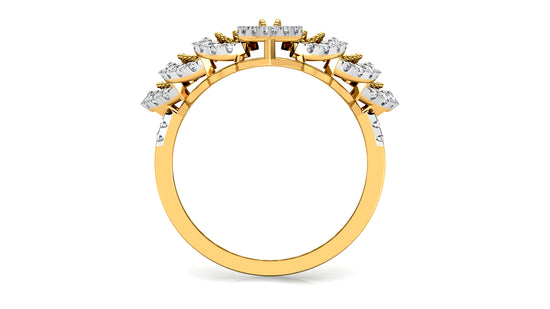 Broach Diamond Ring