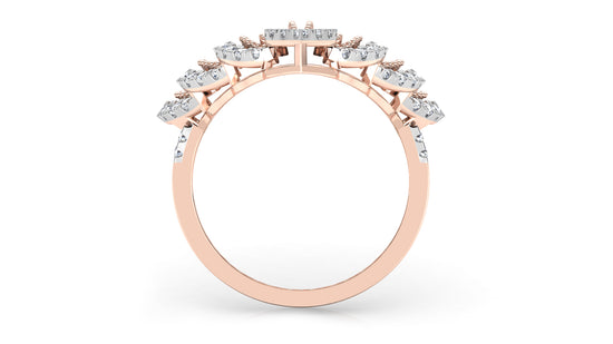 Broach Diamond Ring