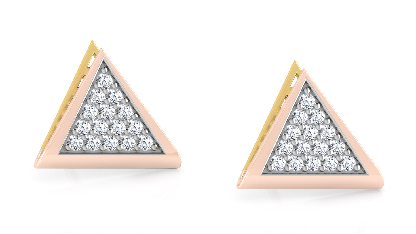 Triangular Bliss Ear Ring